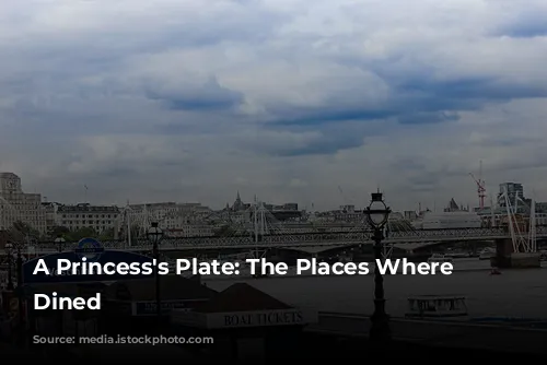 A Princess's Plate: The Places Where Diana Dined