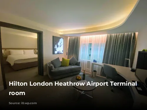 Hilton London Heathrow Airport Terminal 4 room 