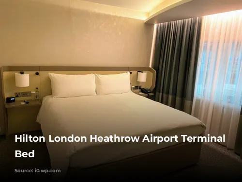 Hilton London Heathrow Airport Terminal 4 Bed 