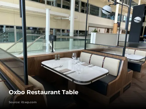 Oxbo Restaurant Table 