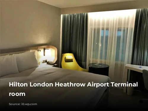 Hilton London Heathrow Airport Terminal 4 room 