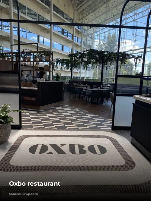 Oxbo restaurant 