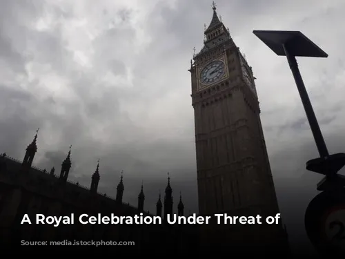 A Royal Celebration Under Threat of Rain