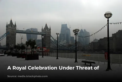 A Royal Celebration Under Threat of Rain