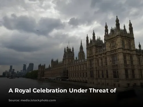 A Royal Celebration Under Threat of Rain