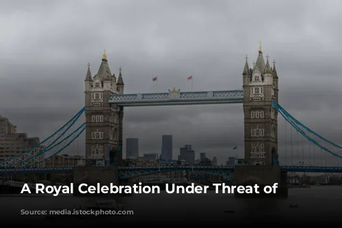 A Royal Celebration Under Threat of Rain