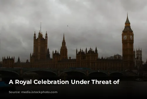 A Royal Celebration Under Threat of Rain