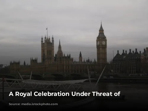 A Royal Celebration Under Threat of Rain