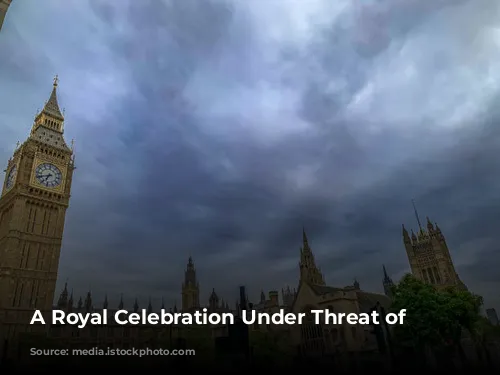 A Royal Celebration Under Threat of Rain