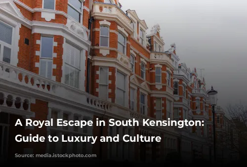 A Royal Escape in South Kensington: A Guide to Luxury and Culture