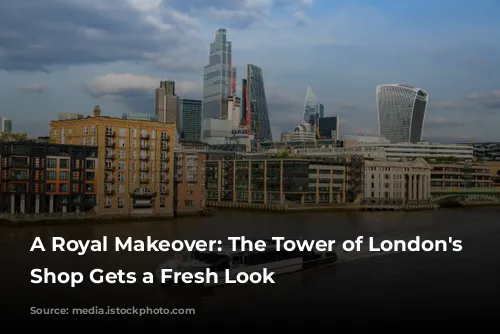 A Royal Makeover: The Tower of London's Gift Shop Gets a Fresh Look