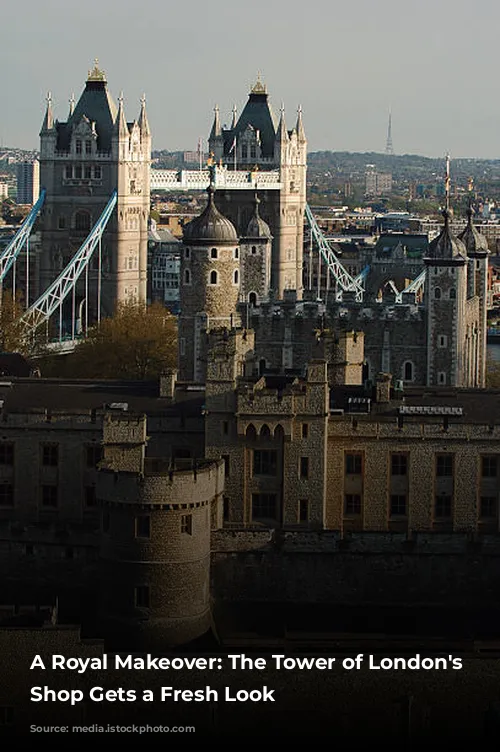 A Royal Makeover: The Tower of London's Gift Shop Gets a Fresh Look