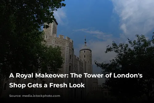 A Royal Makeover: The Tower of London's Gift Shop Gets a Fresh Look