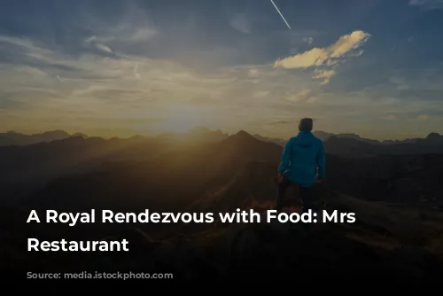 A Royal Rendezvous with Food: Mrs Simpson's Restaurant