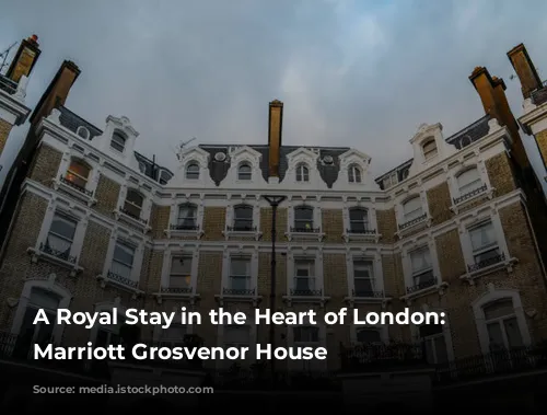 A Royal Stay in the Heart of London: JW Marriott Grosvenor House