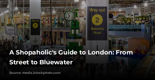 A Shopaholic's Guide to London: From Oxford Street to Bluewater