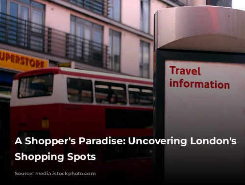 A Shopper's Paradise: Uncovering London's Best Shopping Spots