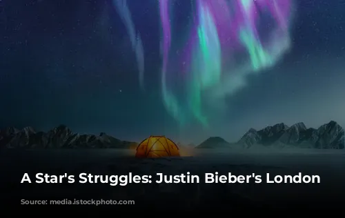 A Star's Struggles: Justin Bieber's London Troubles