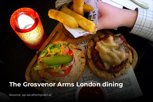 The Grosvenor Arms London dining