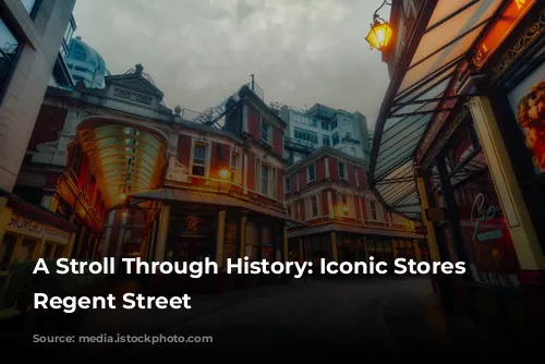 A Stroll Through History: Iconic Stores of Regent Street