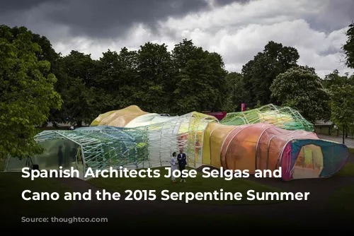 Spanish Architects Jose Selgas and Lucia Cano and the 2015 Serpentine Summer Pavilion