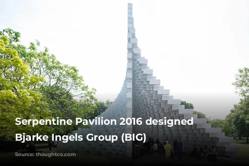 Serpentine Pavilion 2016 designed by Bjarke Ingels Group (BIG)