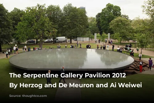 The Serpentine Gallery Pavilion 2012 Designed By Herzog and De Meuron and Ai Weiwei