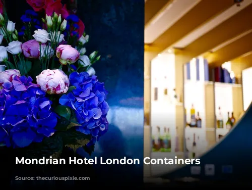 Mondrian Hotel London Containers restaurant