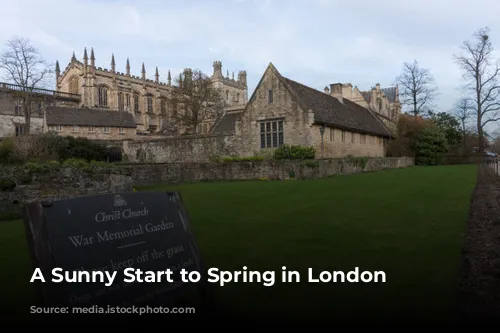 A Sunny Start to Spring in London