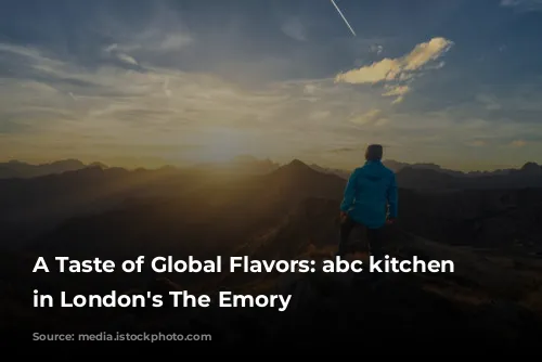 A Taste of Global Flavors: abc kitchen Opens in London's The Emory