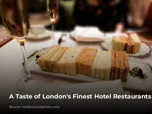 A Taste of London's Finest Hotel Restaurants