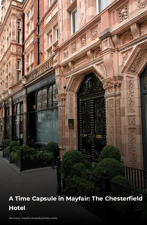 A Time Capsule in Mayfair: The Chesterfield Mayfair Hotel