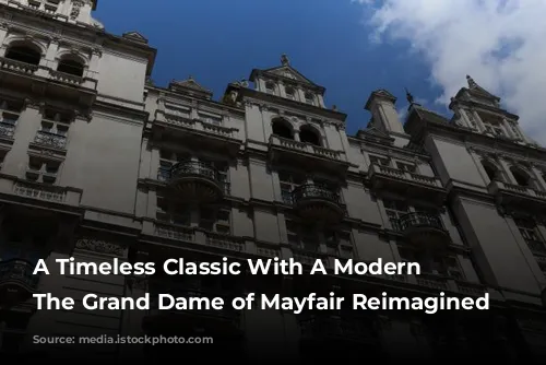 A Timeless Classic With A Modern Twist: The Grand Dame of Mayfair Reimagined