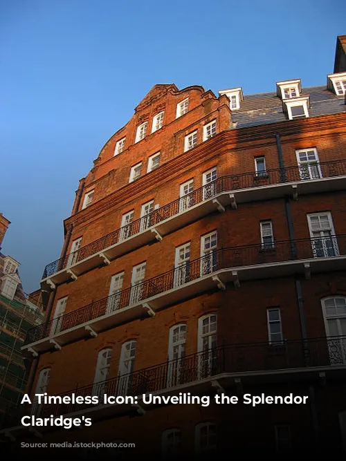 A Timeless Icon: Unveiling the Splendor of Claridge's