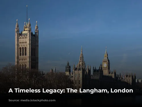 A Timeless Legacy: The Langham, London