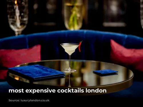 most expensive cocktails london