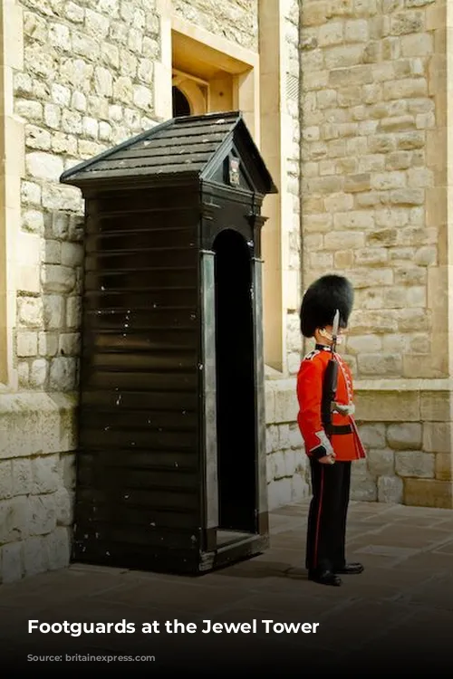 Footguards at the Jewel Tower