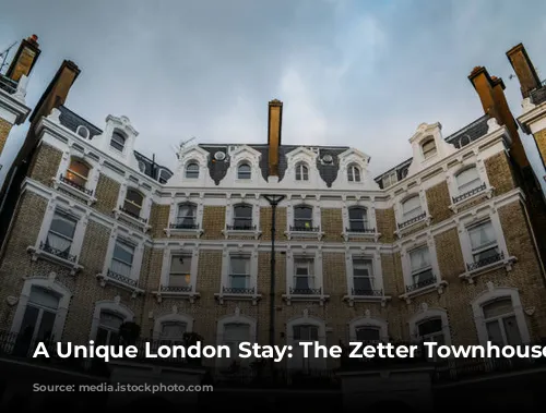 A Unique London Stay: The Zetter Townhouse Marylebone