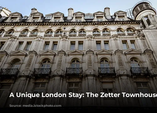 A Unique London Stay: The Zetter Townhouse Marylebone