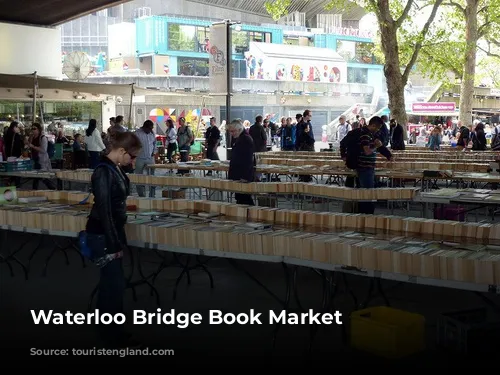 Waterloo Bridge Book Market