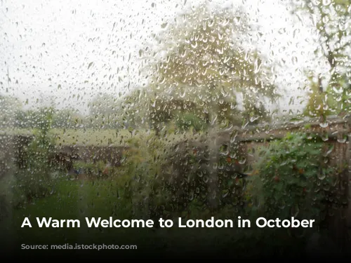 A Warm Welcome to London in October