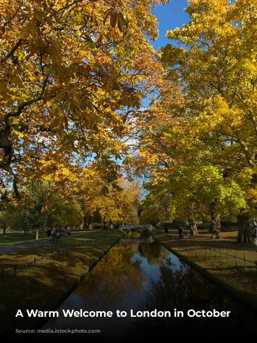 A Warm Welcome to London in October