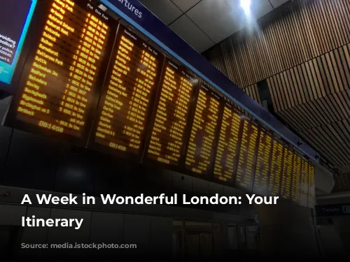 A Week in Wonderful London: Your First-Time Itinerary