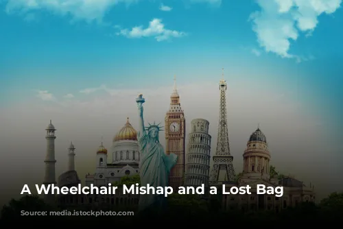 A Wheelchair Mishap and a Lost Bag