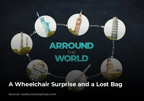 A Wheelchair Surprise and a Lost Bag