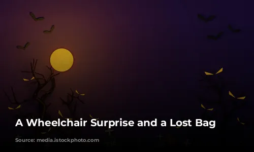 A Wheelchair Surprise and a Lost Bag