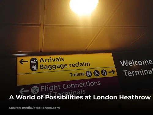 A World of Possibilities at London Heathrow Airport