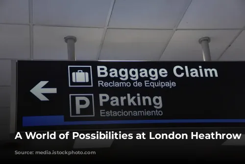 A World of Possibilities at London Heathrow Airport