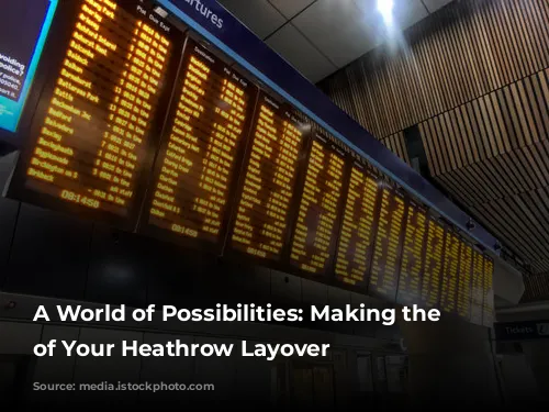 A World of Possibilities: Making the Most of Your Heathrow Layover