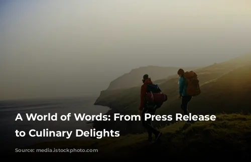 A World of Words: From Press Release Disasters to Culinary Delights